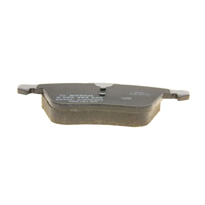 Колодки гальмівні передні BOSCH 0 986 494 245 для Ford Galaxy, Volvo S60, S80, 74.2x155.3 мм