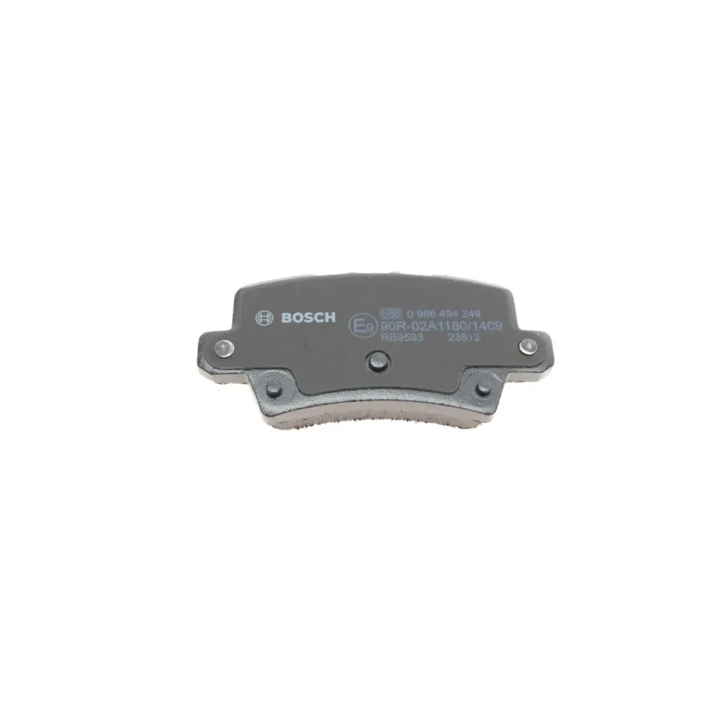 Колодки гальмівні задні BOSCH 0 986 494 249 для Honda Civic VIII Hatchback (FN, FK) 2006-2015 46.2x15.6x95.9 мм