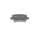 Колодки гальмівні задні BOSCH 0 986 494 249 для Honda Civic VIII Hatchback (FN, FK) 2006-2015 46.2x15.6x95.9 мм