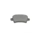 Колодки гальмівні задні BOSCH 0 986 494 249 для Honda Civic VIII Hatchback (FN, FK) 2006-2015 46.2x15.6x95.9 мм