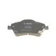 Колодки гальмівні (передні) Toyota Auris 06-12/Corolla 06-14