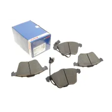 Колодки гальмівні передні BOSCH 0 986 494 283 для Audi A6 C5 1997-2005, 155.3x73.2 мм