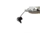 Колодки гальмівні передні BOSCH 0 986 494 283 для Audi A6 C5 1997-2005, 155.3x73.2 мм