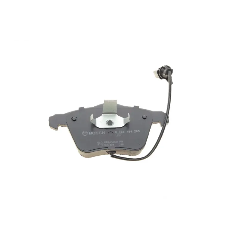 Колодки гальмівні передні BOSCH 0 986 494 283 для Audi A6 C5 1997-2005, 155.3x73.2 мм