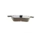 Колодки гальмівні передні BOSCH 0 986 494 283 для Audi A6 C5 1997-2005, 155.3x73.2 мм