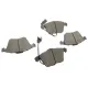Колодки гальмівні передні BOSCH 0 986 494 283 для Audi A6 C5 1997-2005, 155.3x73.2 мм