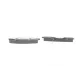 Колодки гальмівні передні BOSCH 0 986 494 289 для Ford Transit 1991-2000, 71.7x138.8x18.8 мм