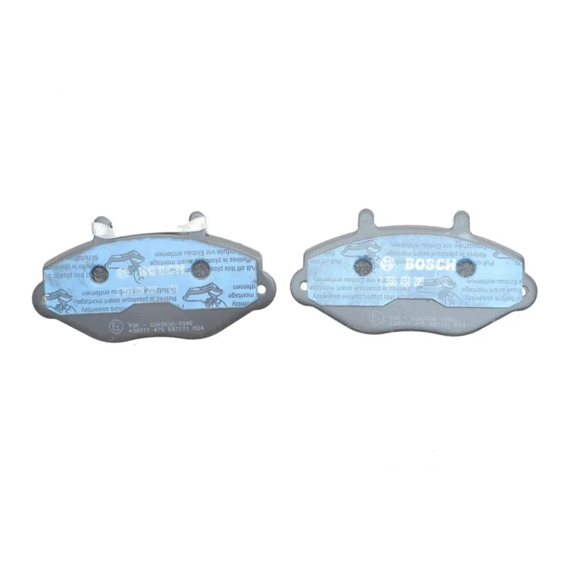 Колодки гальмівні передні BOSCH 0 986 494 289 для Ford Transit 1991-2000, 71.7x138.8x18.8 мм