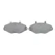 Колодки гальмівні передні BOSCH 0 986 494 289 для Ford Transit 1991-2000, 71.7x138.8x18.8 мм