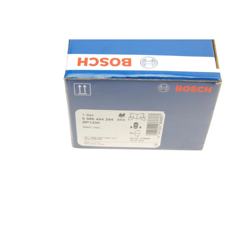 Колодки гальмівні задні BOSCH 0 986 494 294 для BMW 5 (E60) 2003-2010, X5 (E70) 2006-2013, X6 (E71) 2008-2014