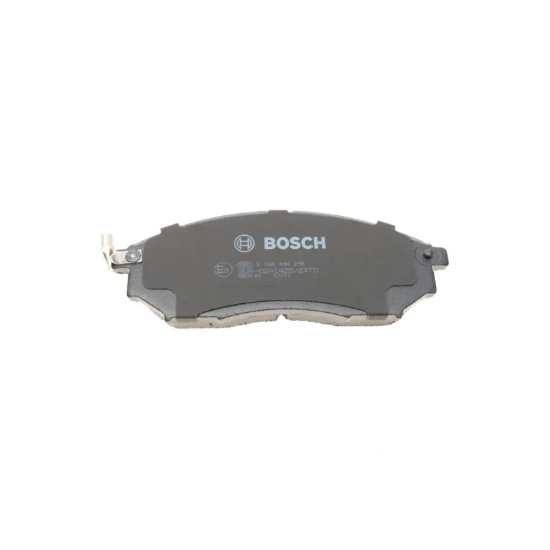 Колодки гальмівні передні BOSCH 0 986 494 295 для Renault Koleos, Nissan Qashqai, Infiniti EX 58.4x157.4 мм