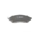 Колодки гальмівні передні BOSCH 0 986 494 295 для Renault Koleos, Nissan Qashqai, Infiniti EX 58.4x157.4 мм