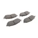 Колодки гальмівні передні BOSCH 0 986 494 295 для Renault Koleos, Nissan Qashqai, Infiniti EX 58.4x157.4 мм