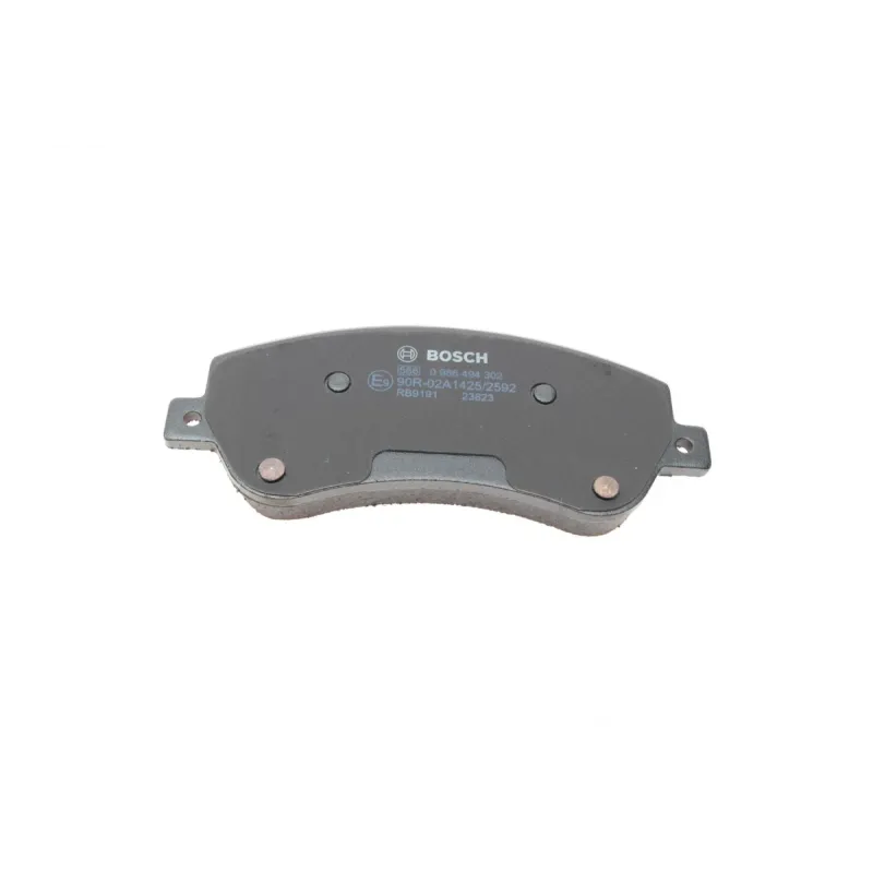 Колодки гальмівні передні BOSCH 0 986 494 302 для Mercedes-Benz GLK-Class X204 2008-, 165.3x68.2 мм