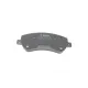 Колодки гальмівні передні BOSCH 0 986 494 302 для Mercedes-Benz GLK-Class X204 2008-, 165.3x68.2 мм