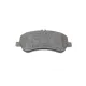 Колодки гальмівні передні BOSCH 0 986 494 302 для Mercedes-Benz GLK-Class X204 2008-, 165.3x68.2 мм