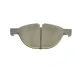 Колодки гальмівні передні BOSCH 0 986 494 307 для BMW X5 (E70/F15) X6 (E71/F16) 2007-2014, 193.2x79.2 мм