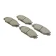 Колодки гальмівні передні BOSCH 0 986 494 316 для Lexus IS II (GSE2_, ALE2_, USE2_) 2005-2010, 154.6x59.3x17.7 мм