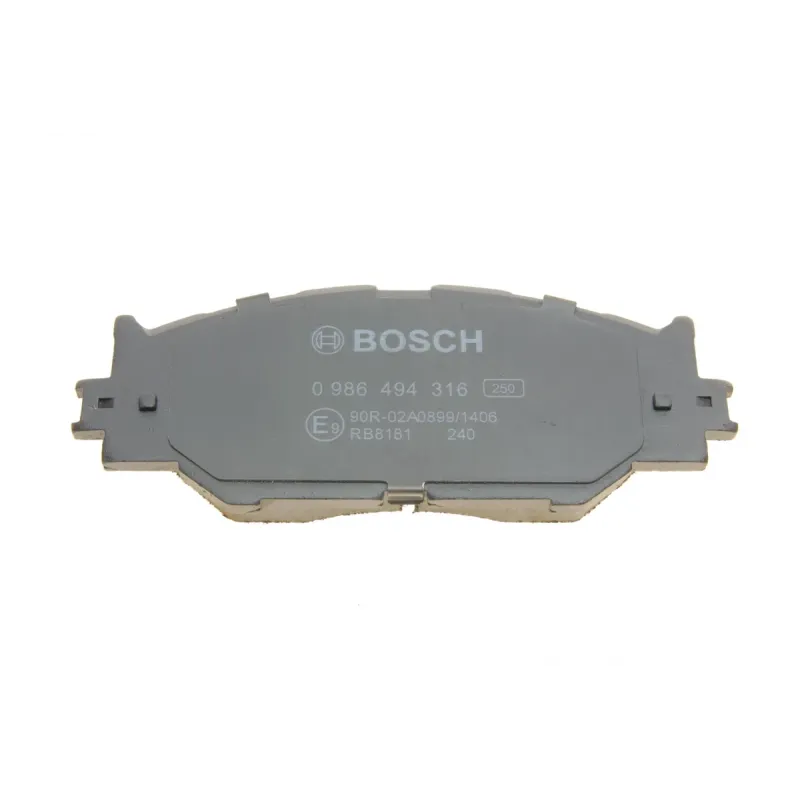 Колодки гальмівні передні BOSCH 0 986 494 316 для Lexus IS II (GSE2_, ALE2_, USE2_) 2005-2010, 154.6x59.3x17.7 мм