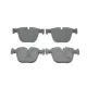 Колодки гальмівні задні BOSCH 0 986 494 325 для BMW 5 (E60) X5 (E70/F15) X6 (E71/F16) 139.7x67.8x17.3 мм
