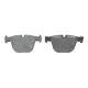 Колодки гальмівні задні BOSCH 0 986 494 325 для BMW 5 (E60) X5 (E70/F15) X6 (E71/F16) 139.7x67.8x17.3 мм