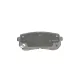 Колодки гальмівні задні BOSCH 0 986 494 327 для Hyundai H-1/ix55, Kia Carnival 110.3x47.8x15.5 мм