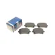 Колодки гальмівні задні BOSCH 0 986 494 344 для Audi A6, VW Passat B6 2005-2011, 105.3x56.3x16.4 мм