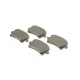 Колодки гальмівні задні BOSCH 0 986 494 344 для Audi A6, VW Passat B6 2005-2011, 105.3x56.3x16.4 мм