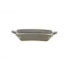 Колодки гальмівні задні BOSCH 0 986 494 344 для Audi A6, VW Passat B6 2005-2011, 105.3x56.3x16.4 мм