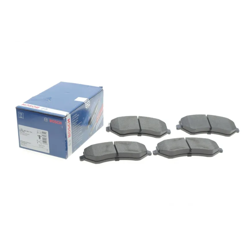 Колодки гальмівні передні BOSCH 0 986 494 357 для Chrysler Voyager, Jeep Cherokee, Dodge Caravan 2000-2008