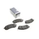 Колодки гальмівні передні BOSCH 0 986 494 362 для Mitsubishi L200 2.5 DI-D 4WD 2010- 151.2x56.3x16 мм