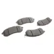 Колодки гальмівні передні BOSCH 0 986 494 362 для Mitsubishi L200 2.5 DI-D 4WD 2010- 151.2x56.3x16 мм