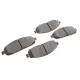 Колодки гальмівні передні BOSCH 0 986 494 370 для Jeep Grand Cherokee III/IV WH WK 2004-2010, Commander XK 2005-2010