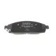 Колодки гальмівні передні BOSCH 0 986 494 370 для Jeep Grand Cherokee III/IV WH WK 2004-2010, Commander XK 2005-2010