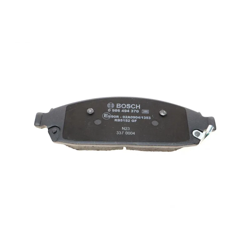Колодки гальмівні передні BOSCH 0 986 494 370 для Jeep Grand Cherokee III/IV WH WK 2004-2010, Commander XK 2005-2010