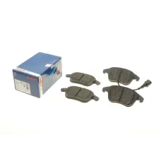 Колодки гальмівні передні BOSCH 0 986 494 372 для Audi Q3, VW Tiguan, Sharan (155.3x66.9 мм)