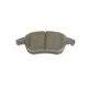 Колодки гальмівні передні BOSCH 0 986 494 372 для Audi Q3, VW Tiguan, Sharan (155.3x66.9 мм)