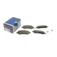 Колодки гальмівні передні BOSCH 0 986 494 379 для Honda CR-V III/IV 2007-2016 151x57x19 мм