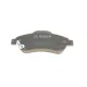 Колодки гальмівні передні BOSCH 0 986 494 379 для Honda CR-V III/IV 2007-2016 151x57x19 мм