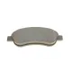 Колодки гальмівні передні BOSCH 0 986 494 379 для Honda CR-V III/IV 2007-2016 151x57x19 мм