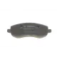 Колодки гальмівні передні BOSCH 0 986 494 385 для Citroen C8, Peugeot 807 2.0/2.2 HDi 2006- 162.7x63.8 мм