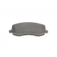 Колодки гальмівні передні BOSCH 0 986 494 385 для Citroen C8, Peugeot 807 2.0/2.2 HDi 2006- 162.7x63.8 мм