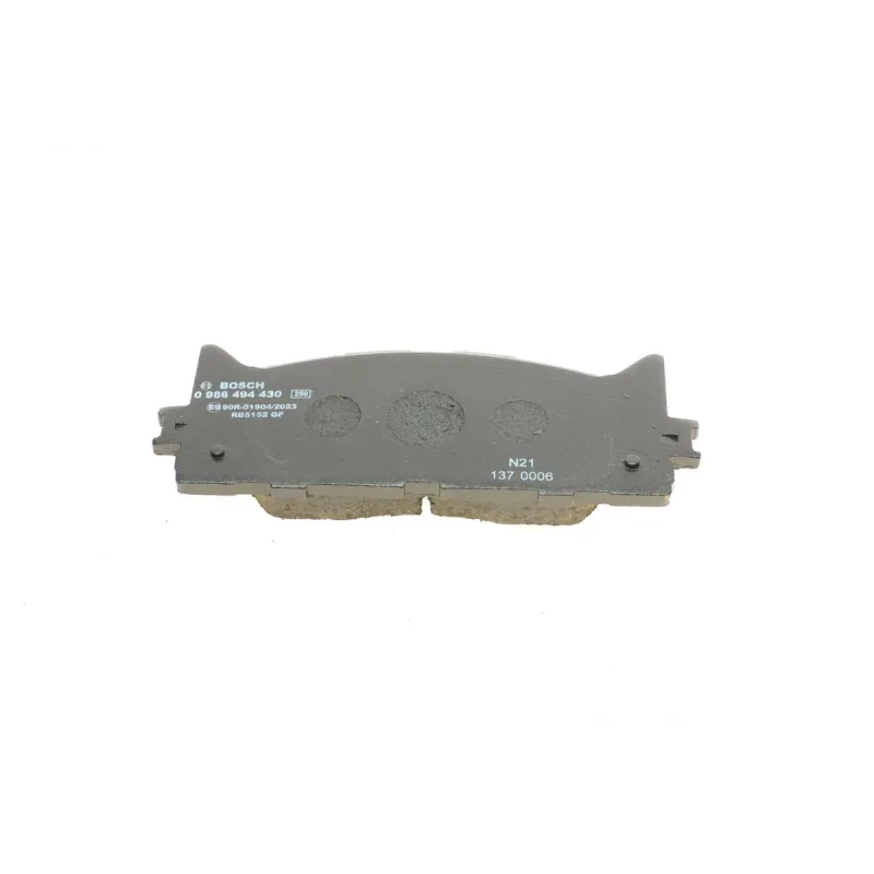 Колодки гальмівні передні BOSCH 0 986 494 430 для Toyota Camry, Lexus ES 2011-, 157.8x56.9 мм