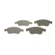 Комплект гальмівних колодок передніх BOSCH 0 986 494 441 для Renault Fluence, Megane, Scenic 2008-, 155.2x64.7x16.9 мм