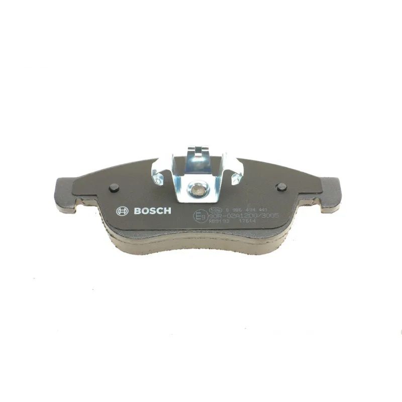 Комплект гальмівних колодок передніх BOSCH 0 986 494 441 для Renault Fluence, Megane, Scenic 2008-, 155.2x64.7x16.9 мм
