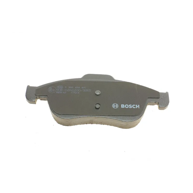 Комплект гальмівних колодок передніх BOSCH 0 986 494 441 для Renault Fluence, Megane, Scenic 2008-, 155.2x64.7x16.9 мм