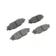 Колодки гальмівні задні BOSCH 0 986 494 444 для Subaru Forester/Impreza 08-/Legacy 03-14, 37.3x13.8x110.8 мм