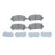 Колодки гальмівні задні BOSCH 0 986 494 445 для Subaru Impreza, Outback, Forester 1995-2009