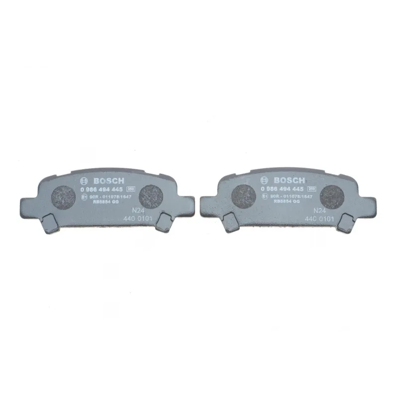 Колодки гальмівні задні BOSCH 0 986 494 445 для Subaru Impreza, Outback, Forester 1995-2009
