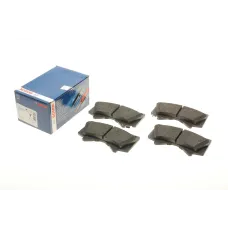 Колодки гальмівні передні BOSCH 0 986 494 449 для Toyota Land Cruiser 200, Lexus LX 2007-, 83.4x143.6 мм